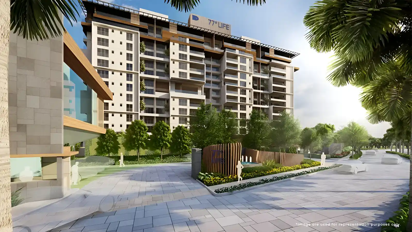 Divyasree 77 Life-  Entrance View